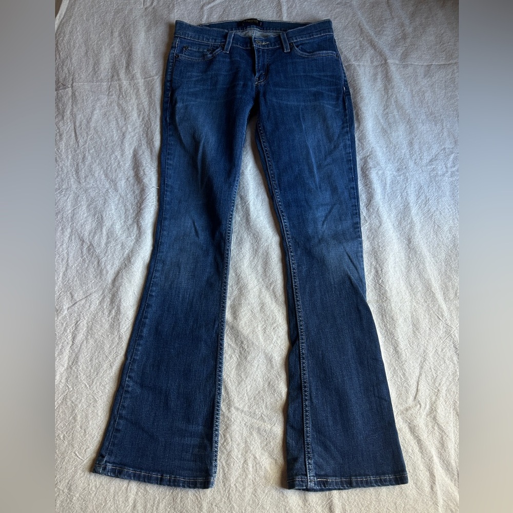Levi's Blue Denim Superlow Jeans